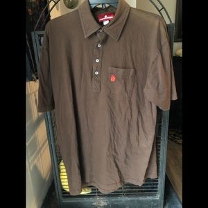 Men’s button/collar short sleeved shirt
